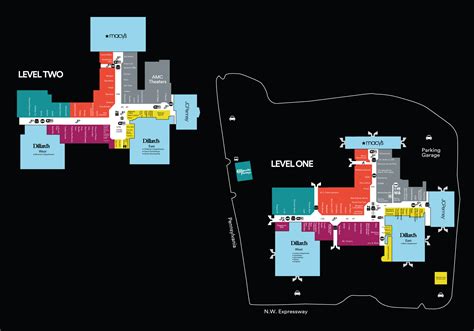 penn square mall store map.